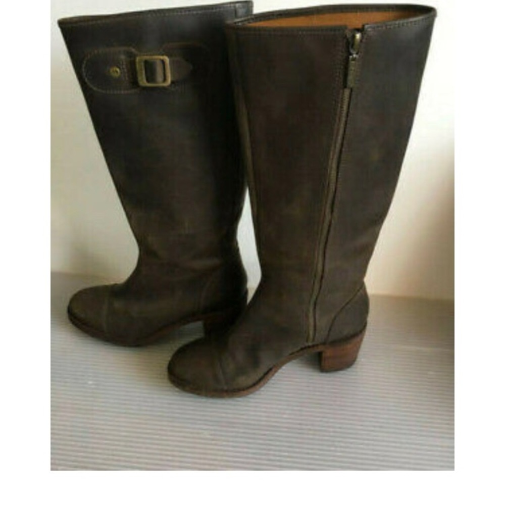 Hunter May Leather Riding Boots